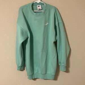 Nike Girls Mint Green Sweatshirt